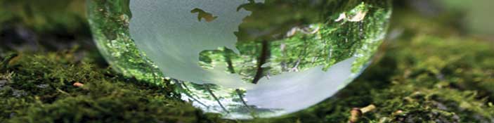 globe representing environmental benefits of uv powder coating