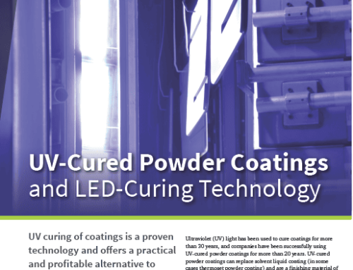 Recubrimientos en polvo de curado UV y tecnología de curado LED