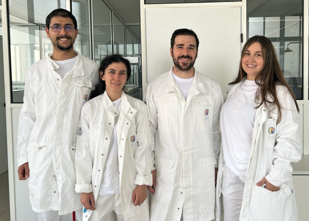 Keyland Polymer UV Materials Spain Lab Staff