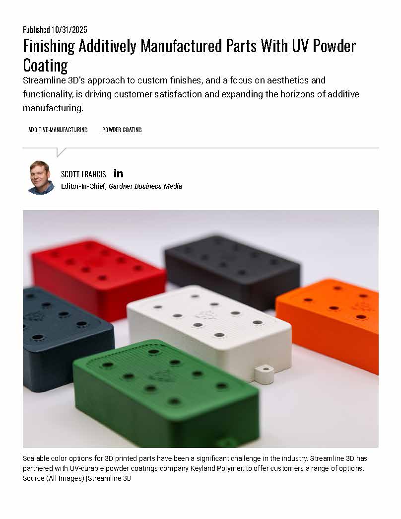 Products Finishing Article November 2025