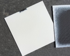 UV powder on carbon fiber   